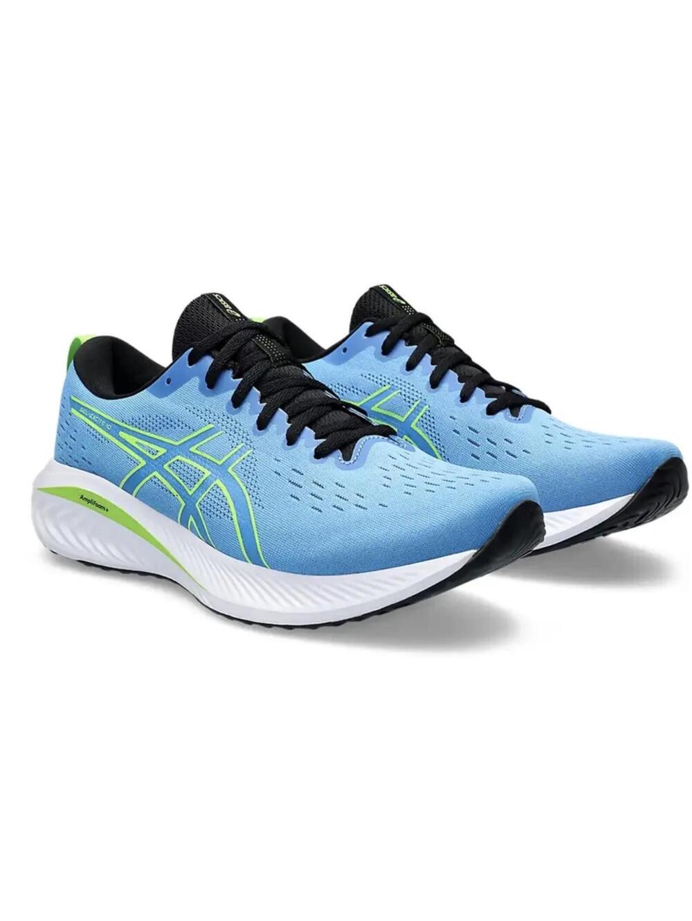 Asics Gel-Excite 10 Men's Blue ~ Waterscape/Electric Lime Running Shoes SZ 9.5